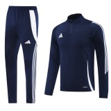 Men's 2025 Half-Zip Training Top and Pants Set AB06
