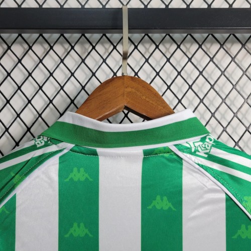 Real Betis 1995/1997 Home Retro Long Sleeve Jersey