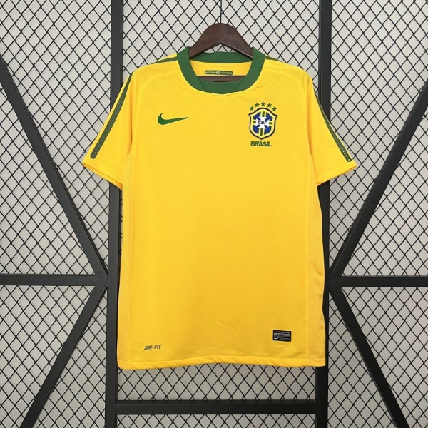 Brazil 2010 World Cup Home Retro Jersey