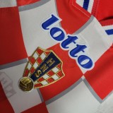 Croatia 1998 World Cup Home Retro Jersey
