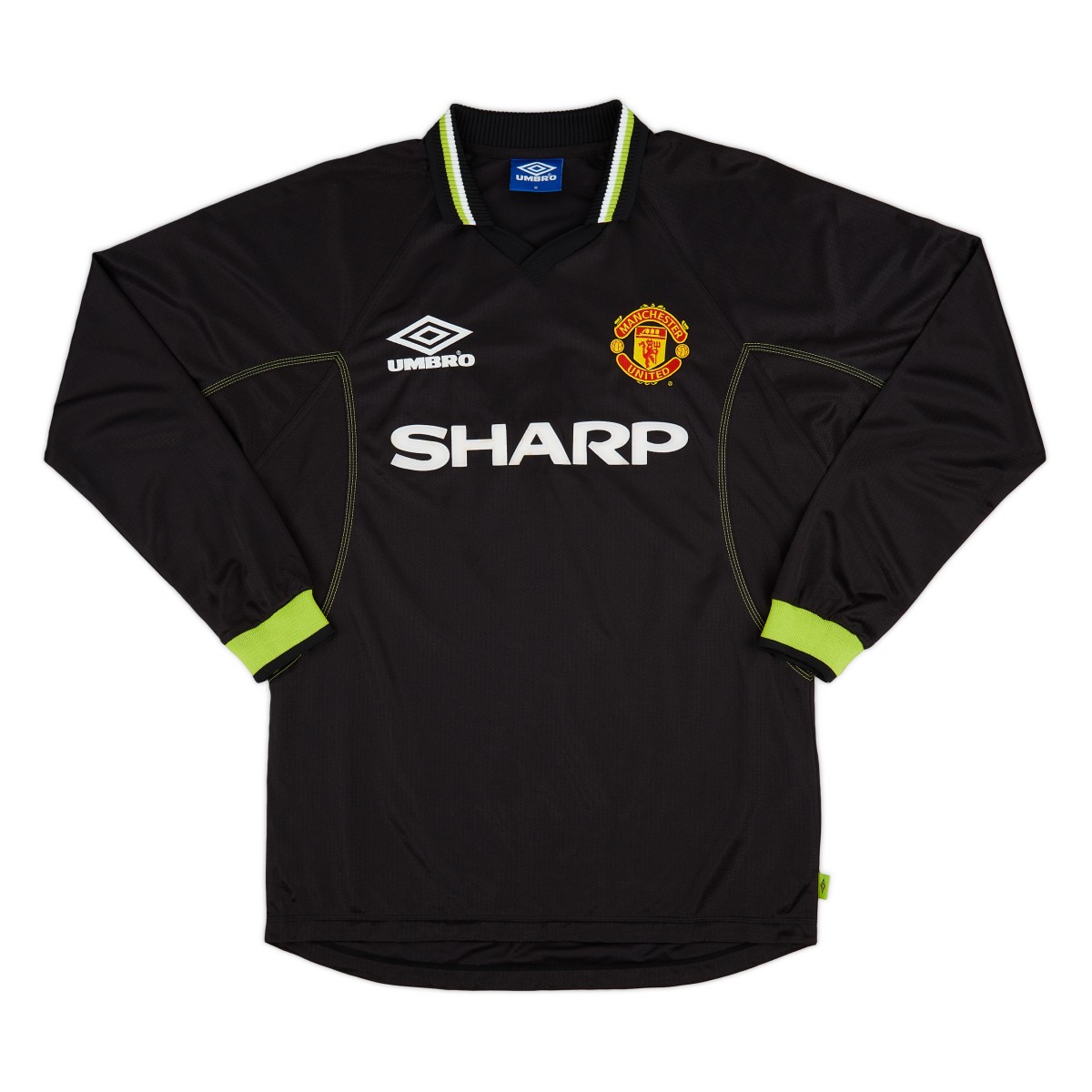 US$ 22.99 - MUFC 1998/1999 Third Long Sleeve Retro Jersey - m