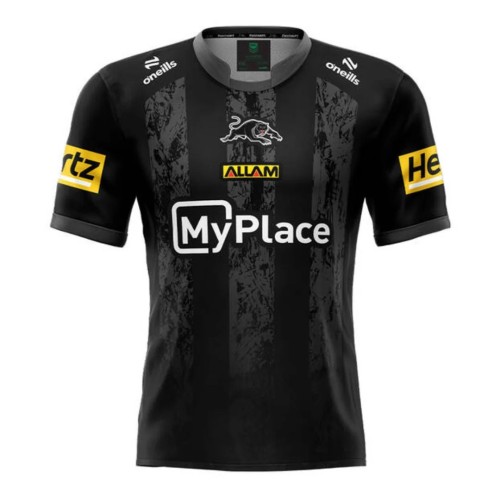 Penrith Panthers 2025 Men's Dark Training Rugby Jersey