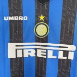 Inter Milan 1997/1998 Home Long Sleeve Retro Jersey