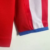 Atlético Madrid 2004/2005 Home Long Sleeve Retro Jersey