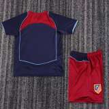 Kids Atlético Madrid 2004/2005 Away Retro Kit