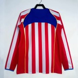 Atlético Madrid 2004/2005 Home Long Sleeve Retro Jersey