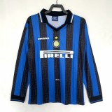 Inter Milan 1997/1998 Home Long Sleeve Retro Jersey