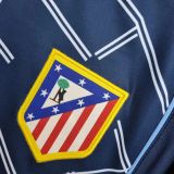 Kids Atlético Madrid 2004/2005 Away Retro Kit