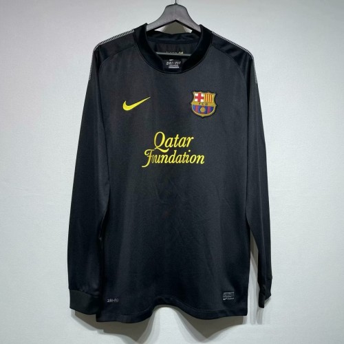 Barcelona 2011/2012 Away Long Sleeve Retro Jersey