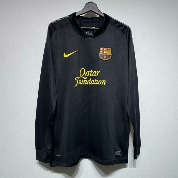 Barcelona 2011/2012 Away Long Sleeve Retro Jersey