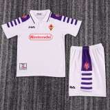 Kids Fiorentina 1998/1999 Away Retro Kit