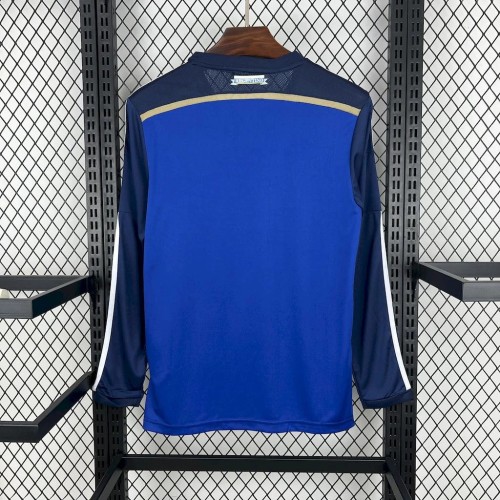 Argentina 2014 World Cup Away Long Sleeve Retro Jersey