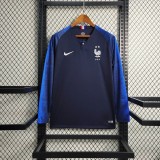 France 2018 Home Retro Long Sleeve Jersey
