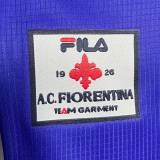 Fiorentina 1998/1999 Home Retro Long Sleeve Jersey