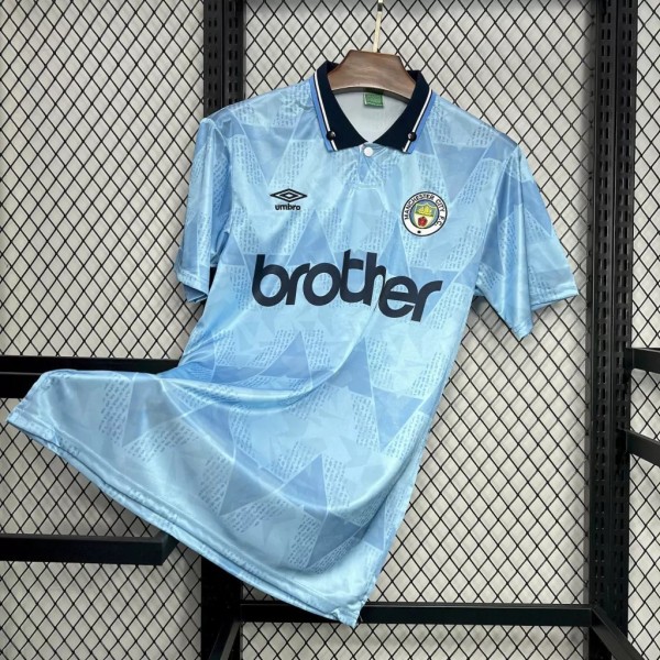 Manchester City 1989/1991 Home Retro Jersey