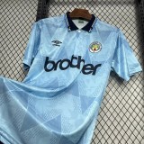 Manchester City 1989/1991 Home Retro Jersey
