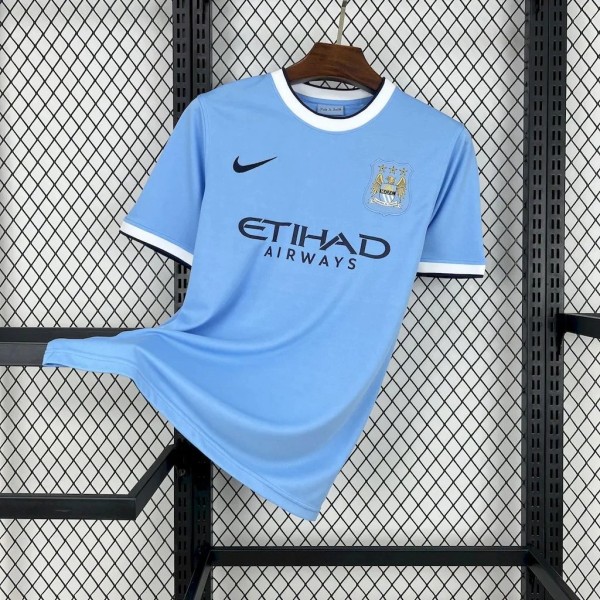Manchester City 2013/2014 Home Retro Jersey