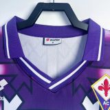 Fiorentina 1992/1993 Away Long Sleeve Retro Jersey