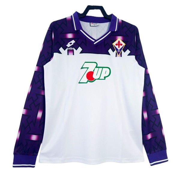 Fiorentina 1992/1993 Away Long Sleeve Retro Jersey