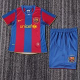 Kids Barcelona 2007/2008 Home Retro Kit