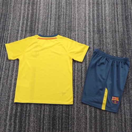 Kids Barcelona 2008/2010 Away Retro Kit