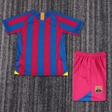 Kids Barcelona 2005/2006 Home Retro Kit