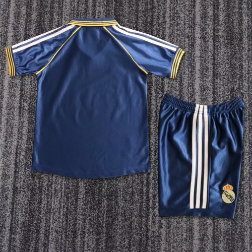 Kids Real Madrid 1998/1999 Third Retro Kit