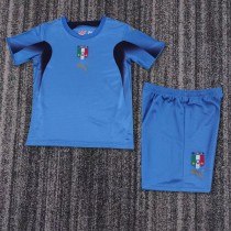 Kids Italy 2006 World Cup Home Retro Kit