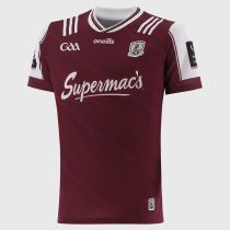 Galway GAA 2025 Men's Home Jersey - 3 Stripe