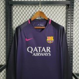Barcelona 2016/2017 Away Long Sleeve Retro Jersey