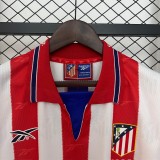 Atlético de Madrid 1998/1999 Home Retro Jersey