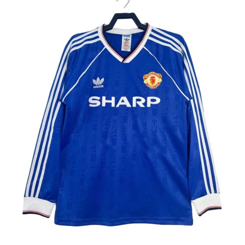 MUFC 1988/1990 Third Long Sleeve Retro Jersey