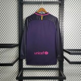 Barcelona 2016/2017 Away Long Sleeve Retro Jersey