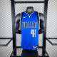 Men's Dirk Nowitzki Blue Team Jersey