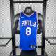 Men's 2023 Paul George Away Blue Team Jersey