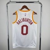 Men's 2020 Tyrese Haliburton Retro White Team Jersey