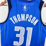 Men's 2023 Klay Thompson Blue Team Jersey