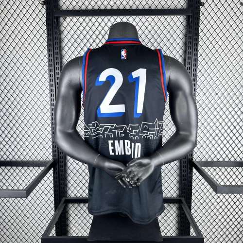 Men's 2021 Joel Embiid Team Jersey - City Edition