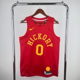 Men's 2019 Tyrese Haliburton Retro Red Team Jersey