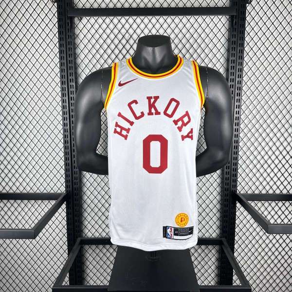 Men's 2020 Tyrese Haliburton Retro White Team Jersey