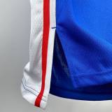 Men's 2023 Paul George Away Blue Team Jersey