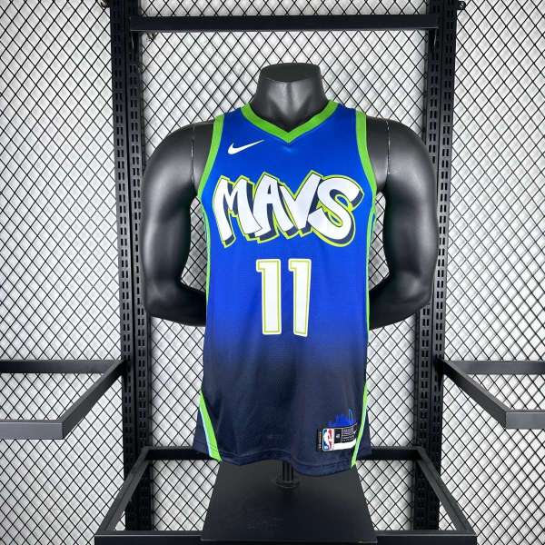 Men's Kyrie Irving Blue Team Jersey