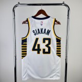 Men's 2023 Pascal Siakam White Team Jersey