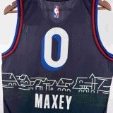 Men's 2021 Tyrese Maxey Team Jersey - City Edition
