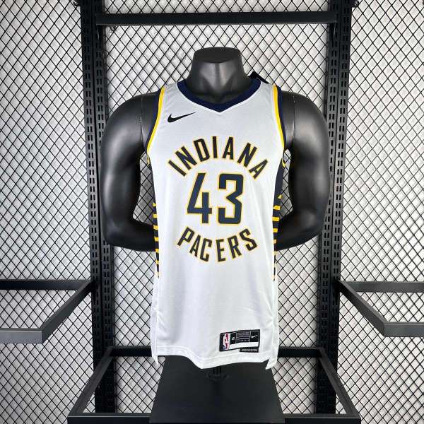 Men's 2023 Pascal Siakam White Team Jersey