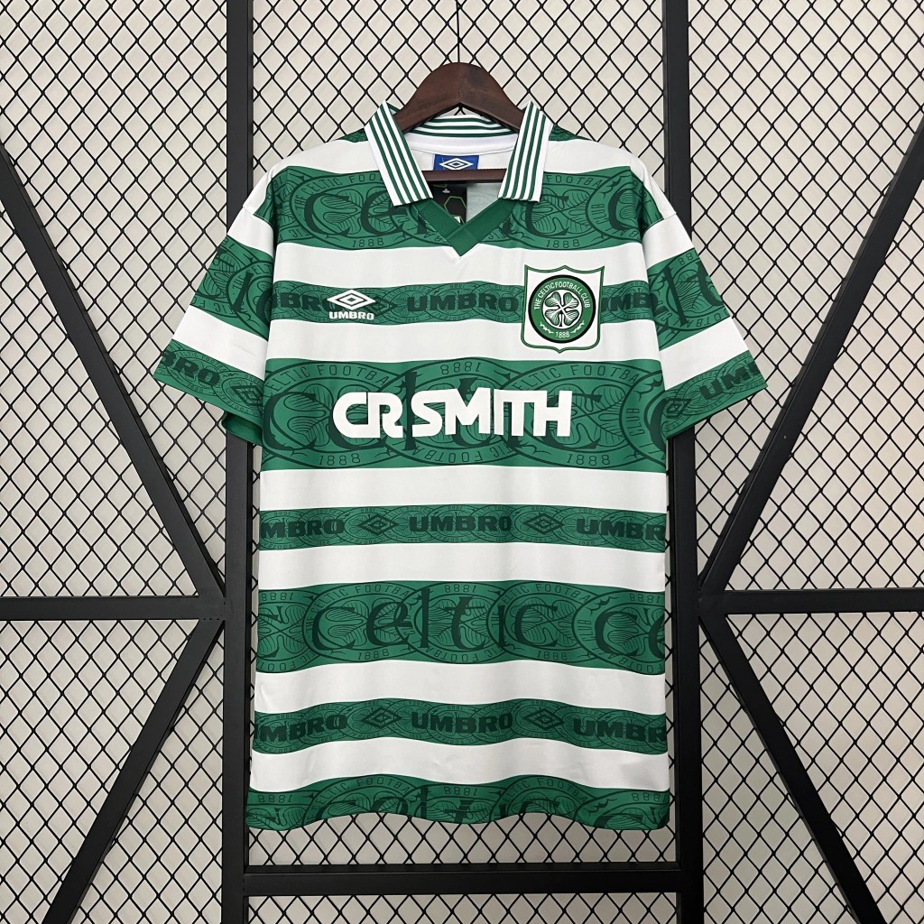 US$ 19.99 - Celtic 1995/1997 Home Retro Jersey - m.shootjerseys.vip