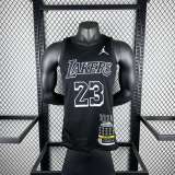 Men's LeBron James Black Team Jersey