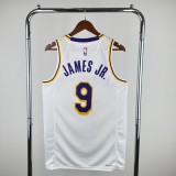 Men's 2023 Bronny James White Team Jersey