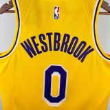 Men's 2023 Russell Westbrook Yellow Team Jersey