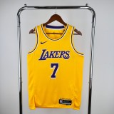 Men's 2023 Carmelo Anthony Yellow Team Jersey
